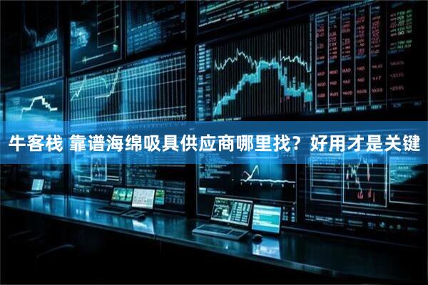 牛客栈 靠谱海绵吸具供应商哪里找？好用才是关键